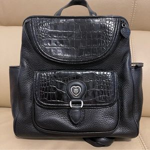 Brighton Donatello BIk Backpack Purse 💝